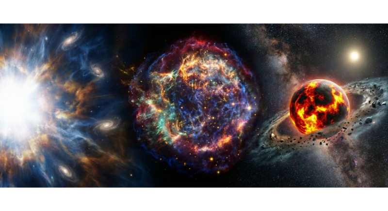 Od&nbsp;Wielkiego Wybuchu do&nbsp;narodzin Ziemi