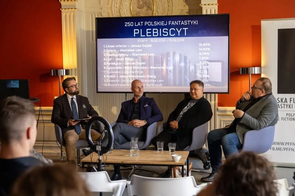 VI Kongres Futurologiczny – panel o&nbsp;debiucie i&nbsp;wyniki plebiscytu na&nbsp;najważniejsze polskie powieści SF